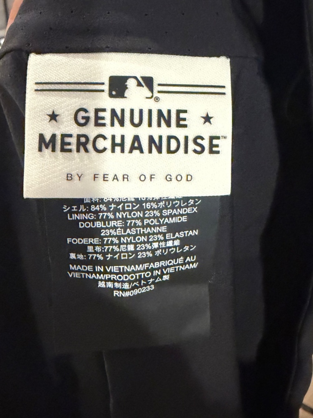 Fear Of God Essentials x MLB Coaches Men's Jacket l XL - Picture 9 of 12